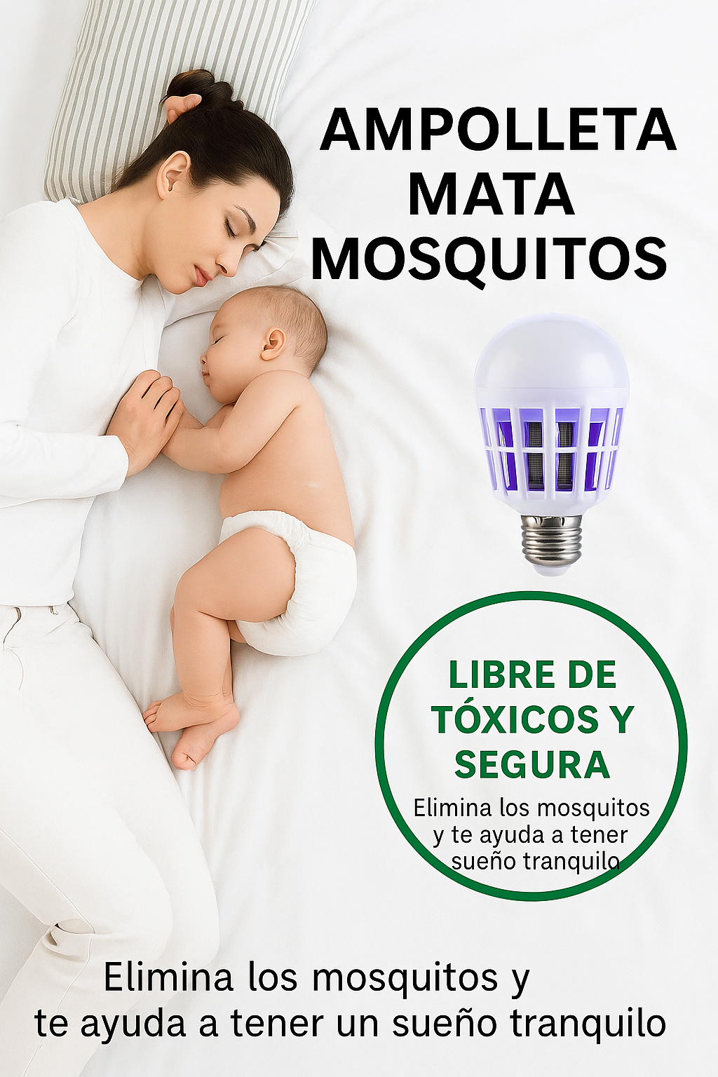 Luz Protectora UV / Mata Mosquitos